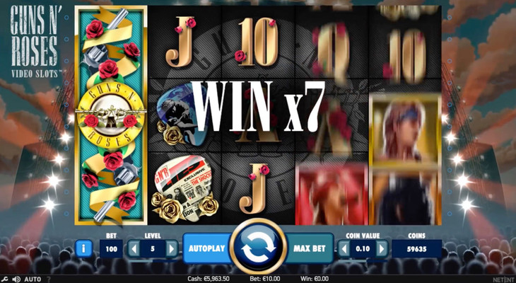 guns n roses online slot machine