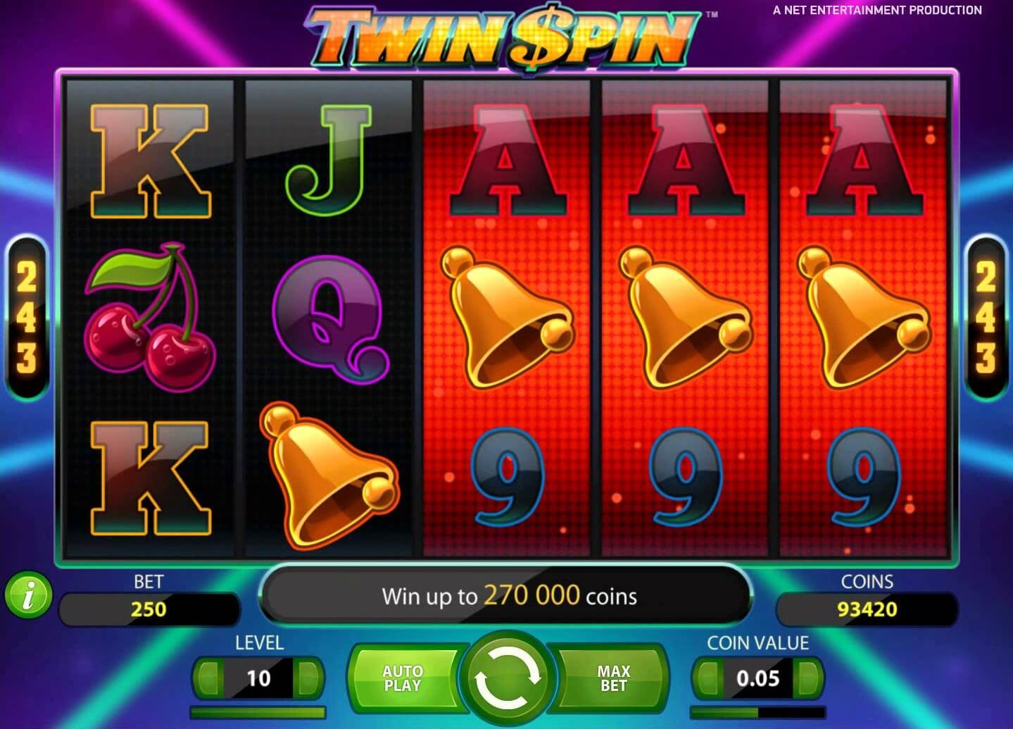 twin spin slot