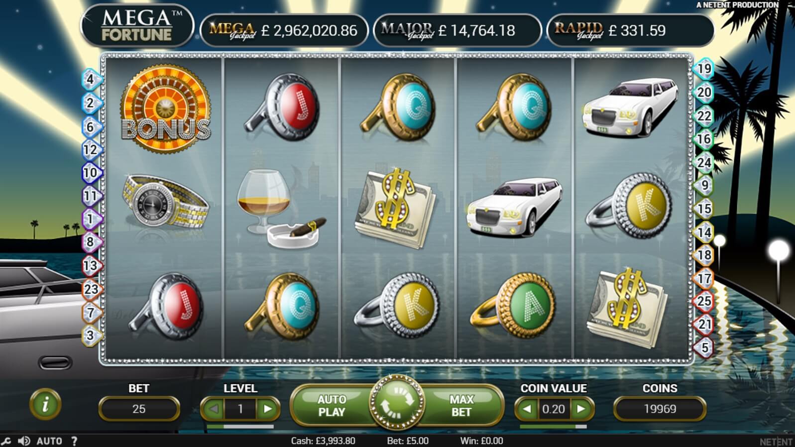 mega fortune jackpot slot review free spins